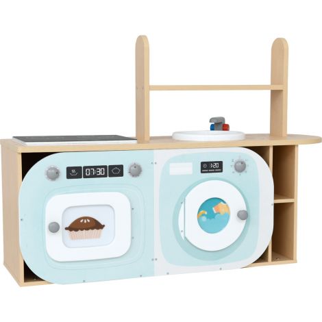 Set pentru jocuri de rol cu bucatarie si masina de spalat 80 cm inaltime, gradinita si scoala - imagine 6